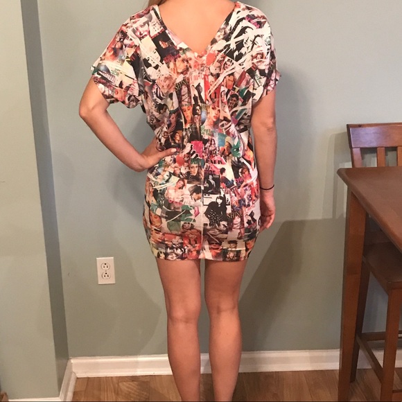 Magazine Cover Mini Dress - Picture 2 of 7